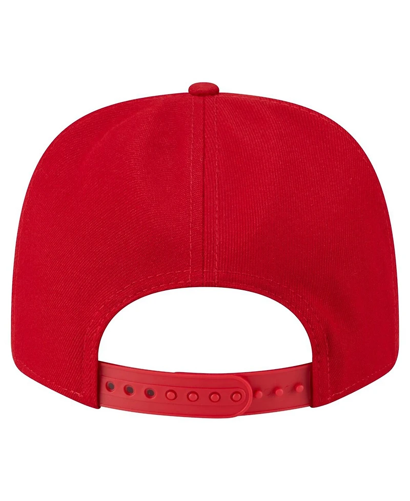 New Era Men's Scarlet Nebraska Huskers Game Day Multi-Rope 9SEVENTY Stretch-Snap Hat