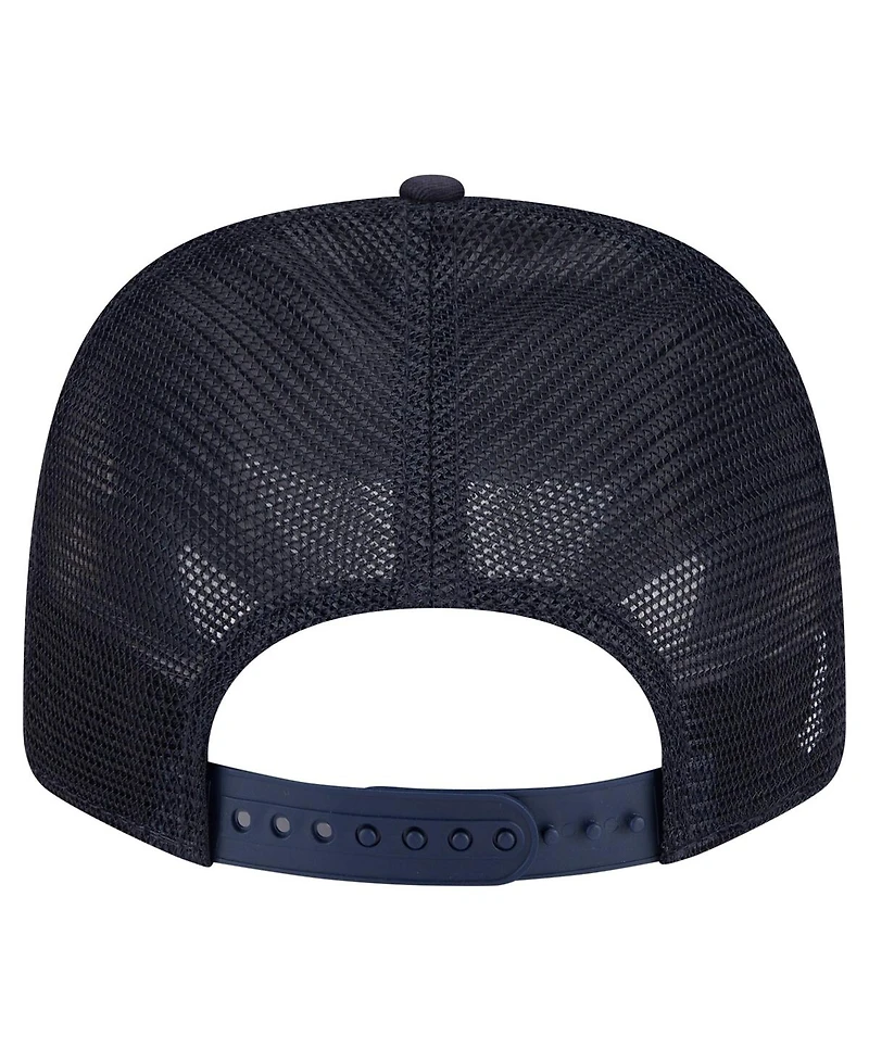 New Era Men's Navy Auburn Tigers Primary 9SEVENTY Trucker Stretch-Snap Hat