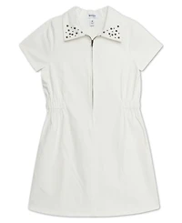 Speechless Big Girls Knee-length Short Sleeve Shirt Collar Dress