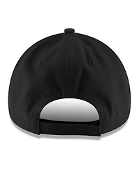 New Era Men's Black Miami Heat 2025 Nba Playoffs 9FORTY Adjustable Hat