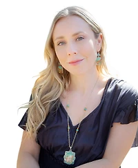 Barse Scenic Sedona Desert Blue Turquoise Golden Pendant Necklace