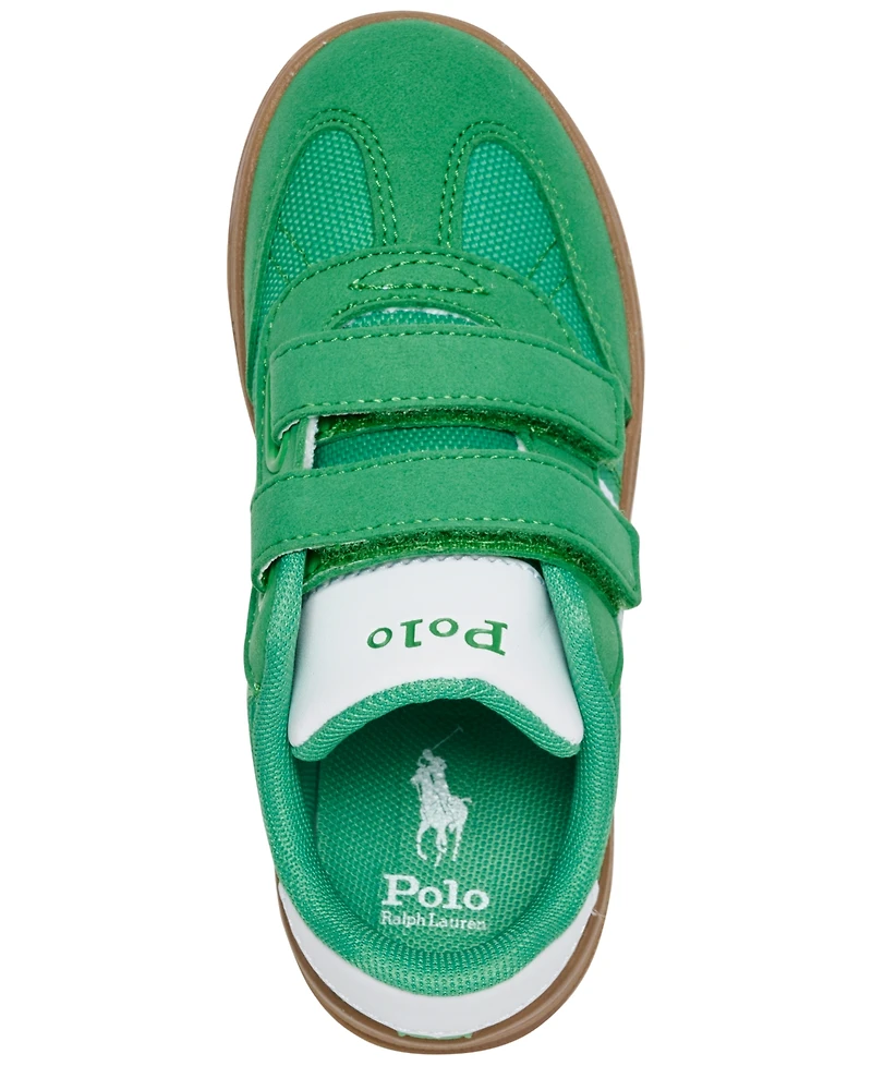 Polo Ralph Lauren Toddler Kids Heritage Court Iii T-Toe Casual Sneakers from Finish Line
