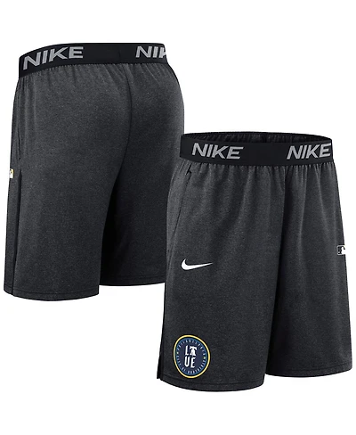 Nike Men's Black Philadelphia Phillies Authentic Collection City Connect Performance Knit Shorts