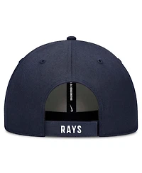 Nike Men's White/Navy Tampa Bay Rays Club Performance Adjustable Hat