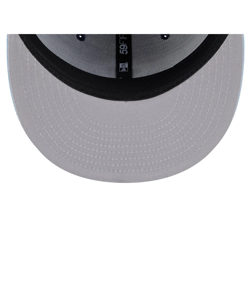 New Era Men's Navy/Light Blue Cincinnati Reds Color Pack 2-Tone 59FIFTY Fitted Hat