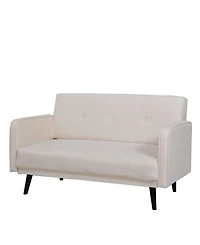 Gold Sparrow 54" Polyester Jackie Loveseat, Created for Macy's