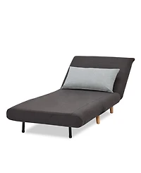 Gold Sparrow 33" Polyester Susie Convertible Chair Bed, Created for Macy's