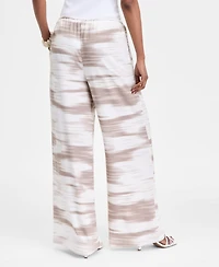 I.n.c. International Concepts Women's Printed Wide-Leg Pants, Exclusively at Macy's