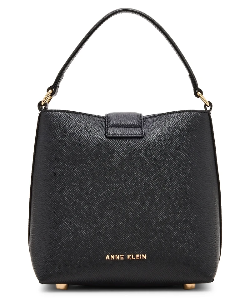 Anne Klein Covered Buckle Mini Bucket Bag