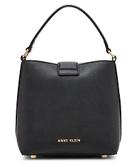 Anne Klein Covered Buckle Mini Bucket Bag