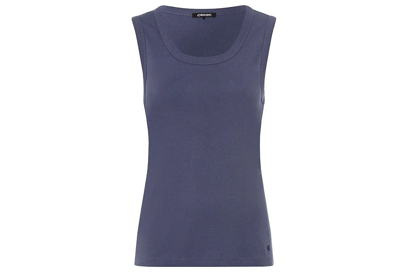 Olsen Women's Round Neck Sleeveless Shell
