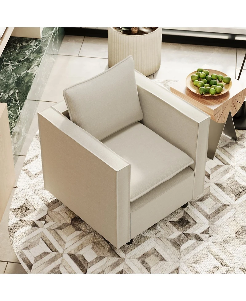Streamdale Beige Armchairs Comfort and Style for Bedrooms, Corners