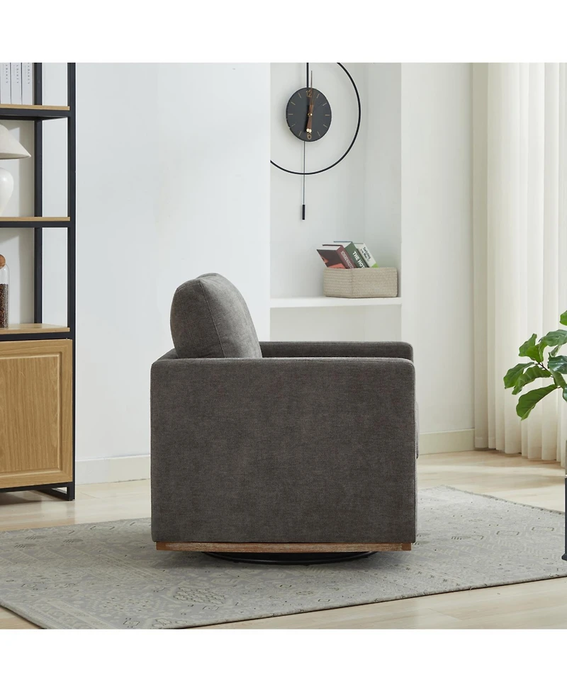 Streamdale 30.7" Swivel Accent Chair