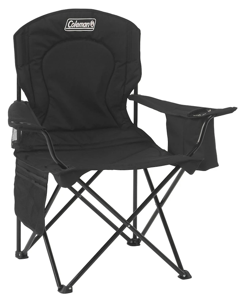 Coleman Camping Chair with Built-In 4-Can Cooler