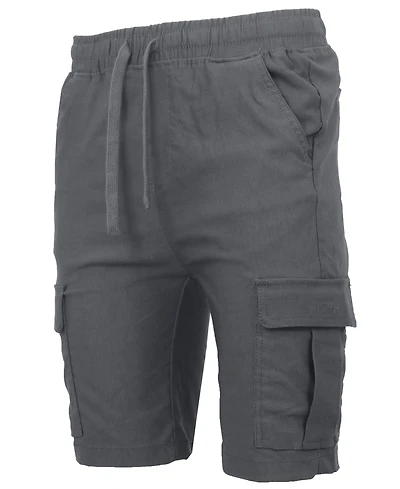 Galaxy By Harvic Men's Super Flex Stretch Cargo Shorts