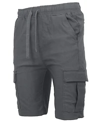Galaxy By Harvic Men's Super Flex Stretch Cargo Shorts