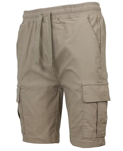 Galaxy By Harvic Men's Super Flex Stretch Cargo Shorts