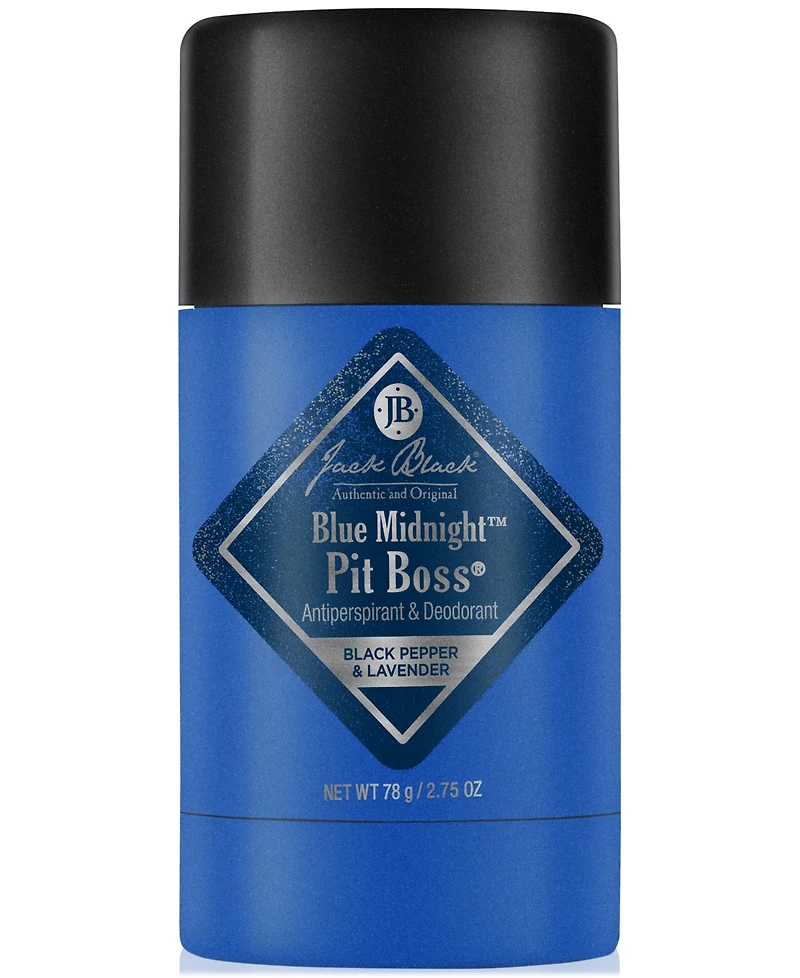 Jack Black Blue Midnight Pit Boss Antiperspirant & Deodorant, 2.75 oz.