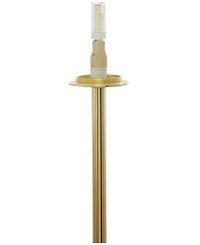Rosemary Lane 73" Metal Curved Orb 2 Light Room Floor Lamp