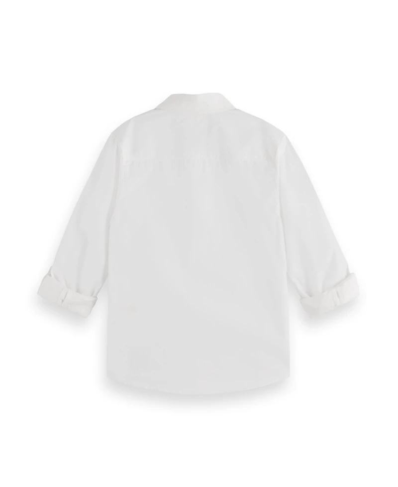 Scotch & Soda Little and Big Boys Occasional Dobby Long Sleeved Shirt