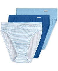 Jockey Elance French Cut 3 Pack Underwear 1485 1487, Extended Sizes