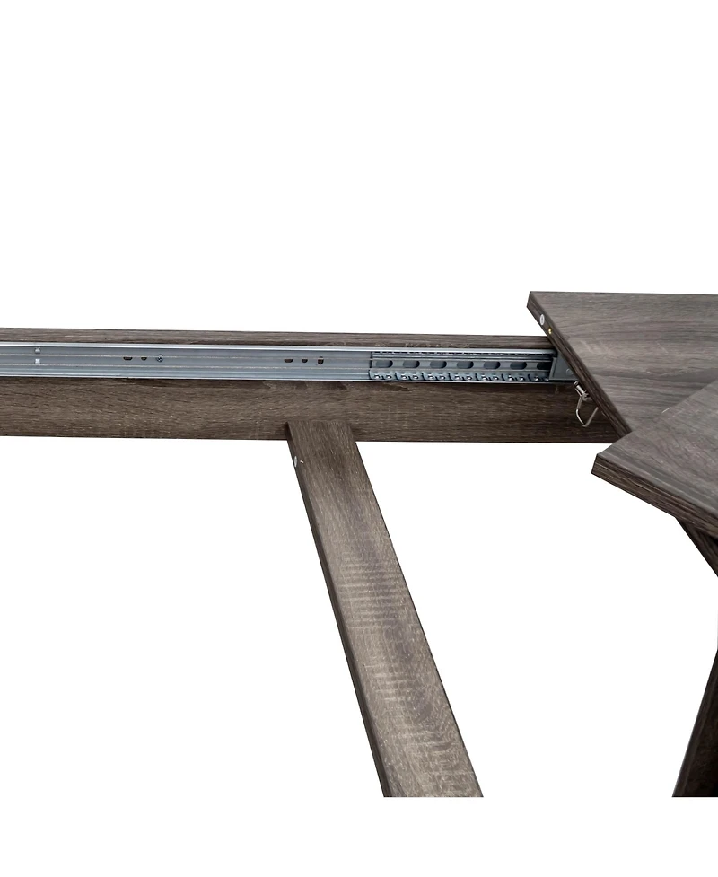 Streamdale Dining Table, 106.3 in Large Extendable Kitchen Table