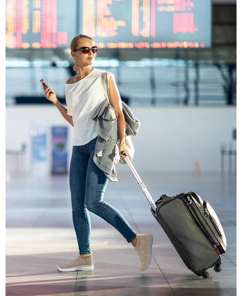 Mio Marino's Women's Casual Slip On Sneakers with Breathable Mesh
