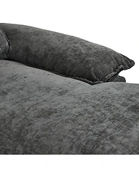 Streamdale Chenille fabric with double lounge chair combination sofa
