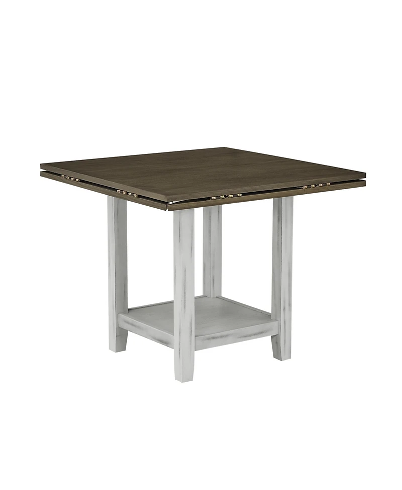 Streamdale Folding Table Seats 4, Storage, Space-Saving, Expandable