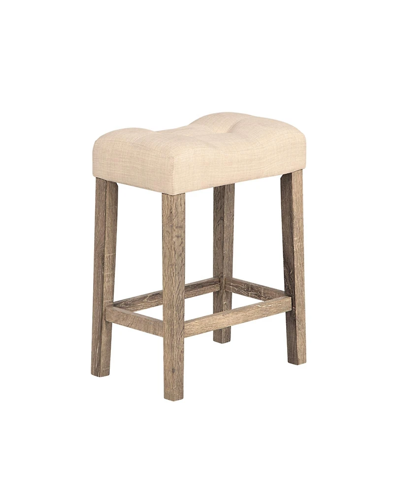 Streamdale 4-Piece Bar Table Set with Power Outlet and 3 Padded Stools