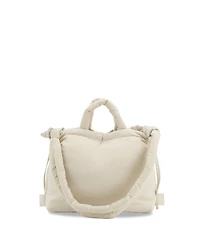J World Puffy Convertible Tote with Adjustable Handles and Spacious Compartments