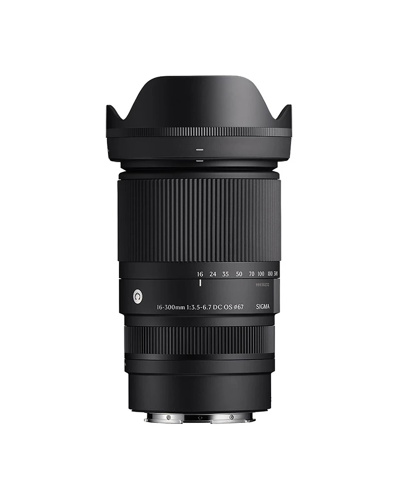 Sigma 16-300mm f/3.5-6.7 Dc Os Contemporary Lens for L Mount, Black