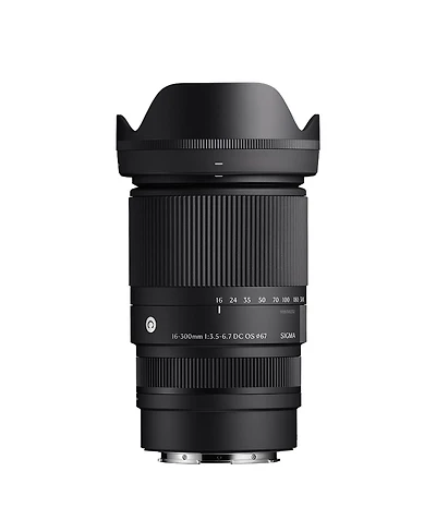 Sigma 16-300mm f/3.5-6.7 Dc Os Contemporary Lens for L Mount, Black