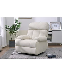 Streamdale Electric Oversized Recliner Chair for Seniors and Elderly (Light Gray)