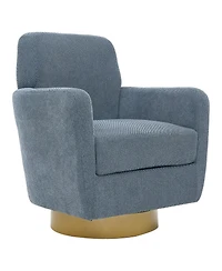 Streamdale 360 Rotating Sofa Armchair Blue