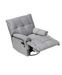 Streamdale Gray Single Chair Soft & Cozy for Small Spaces