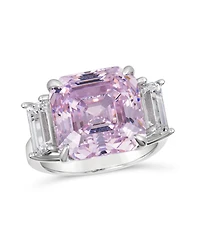 [Discontinued] Anna Zuckerman Ocean Drive 8 Carat Asscher Cut Ring