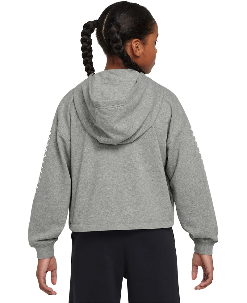 Nike Sportswear Big Girls Dri-fit Fleece Hoodie