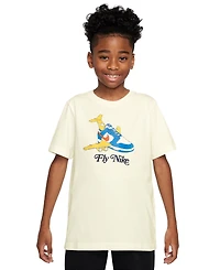 Nike Sportswear Big Kids Cotton Fly Graphic T-Shirt