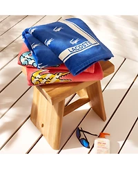 Lacoste Home Multi Croc Cotton Beach Towel, 36" x 72"