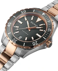 Balmain Men's Swiss Ophrys Two-Tone Stainless Steel Bracelet Watch 43mm