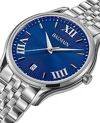 Balmain Men's Swiss Beleganza Stainless Steel Bracelet Watch 40mm