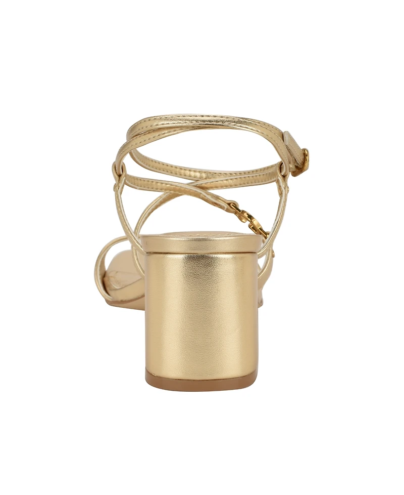 Guess Women's Galeon Strappy Block Heel Sandals