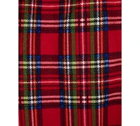 Little Me Baby Girls Plaid & Lace Top Pants, 2 Piece Set