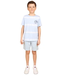 B By Brooks Brothers Big Boys Sunny Side Up Tie Dye Graphic T-Shirt