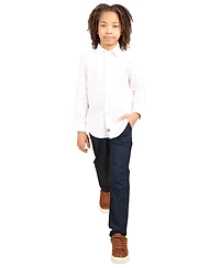 B By Brooks Brothers Big Boys Stretch Woven Pants