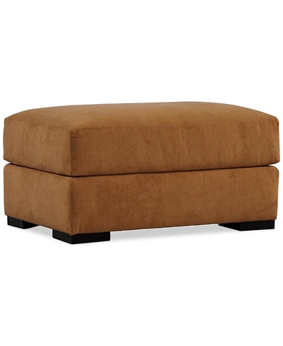 Rhyder Fabric Ottoman, Exclusively at Macy's