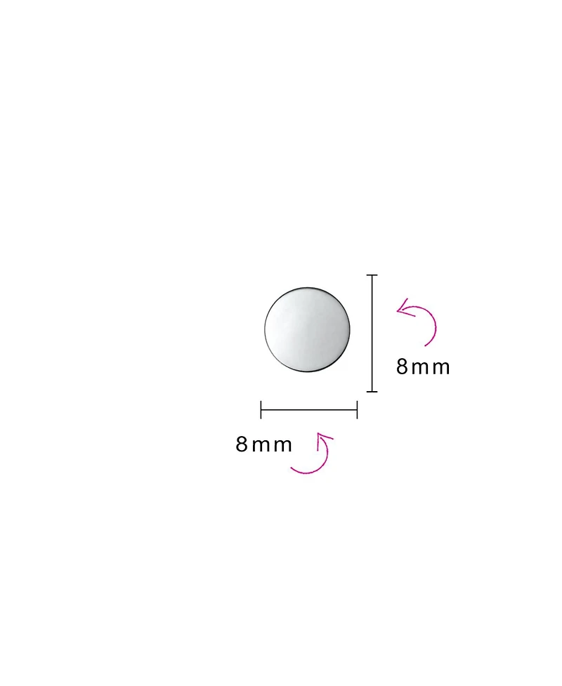 Bling Jewelry Set of 2 Black Bar Bell Round Illusion Faux Ear Plug Earrings Surgical Steel 16G