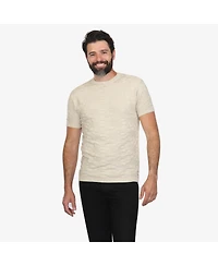 Vustra Men's Patterned Sand Knit Shirt