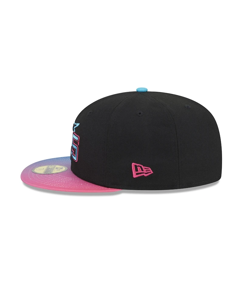 New Era Men's Black Miami Marlins 2025 City Connect 59FIFTY Hat